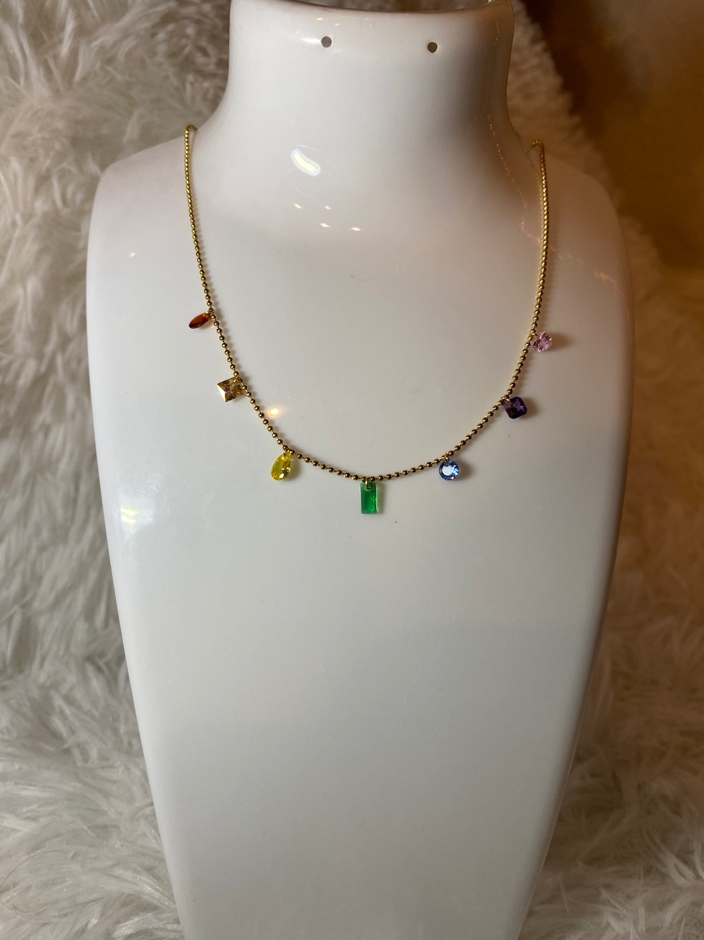 Rainbow necklace