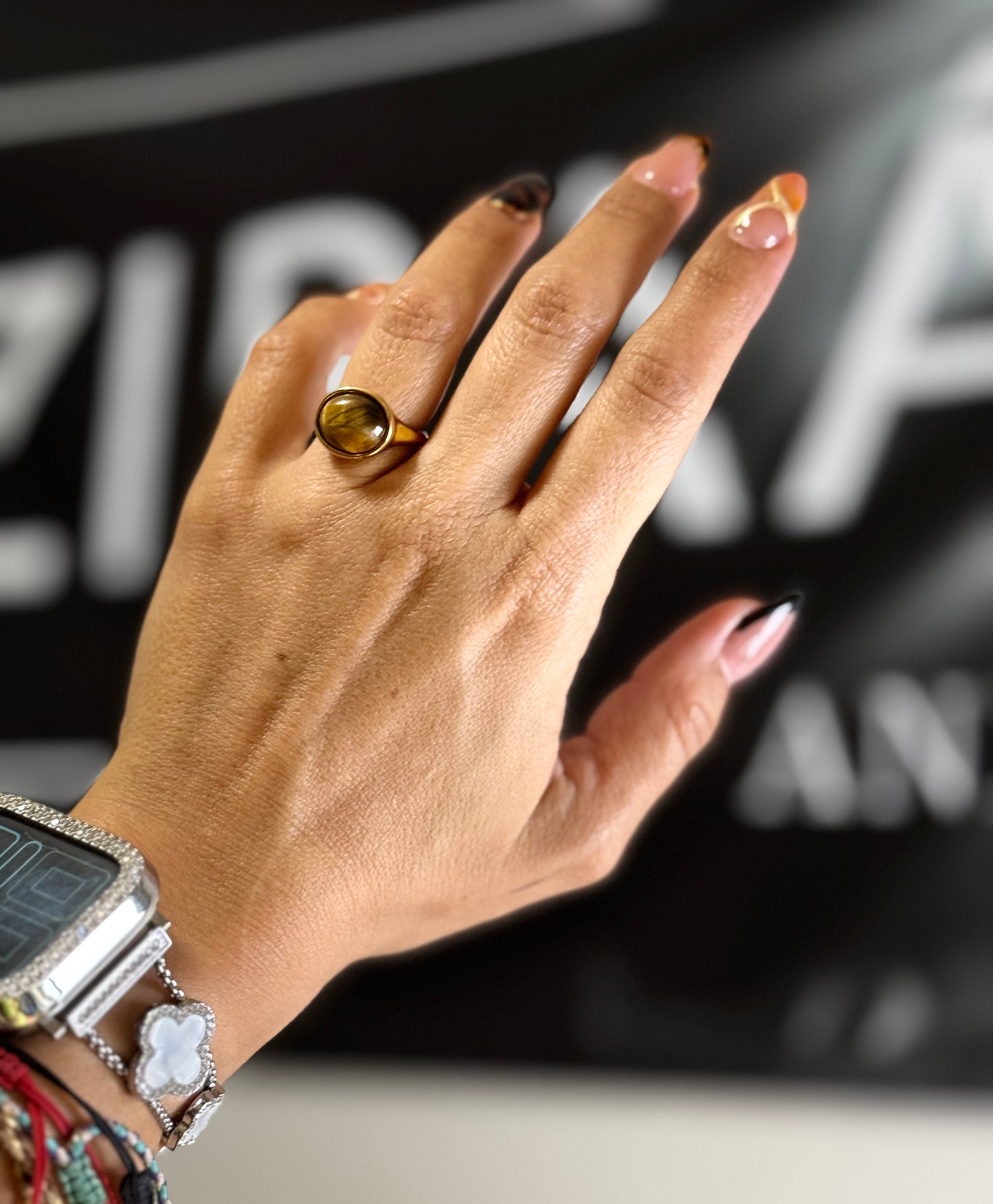 Tiger Eye Ring