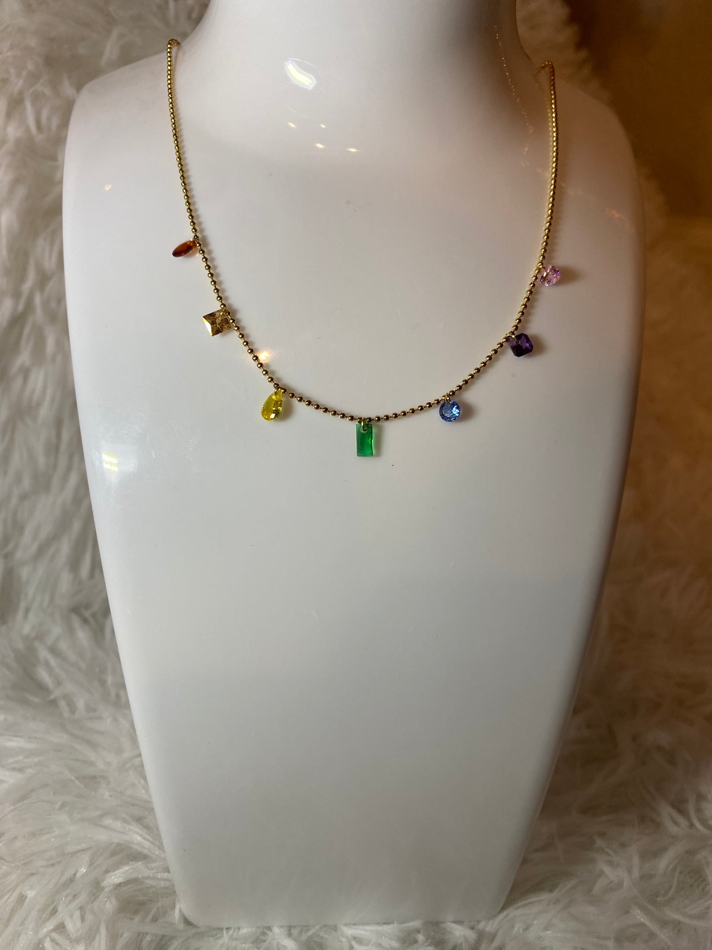 Rainbow necklace