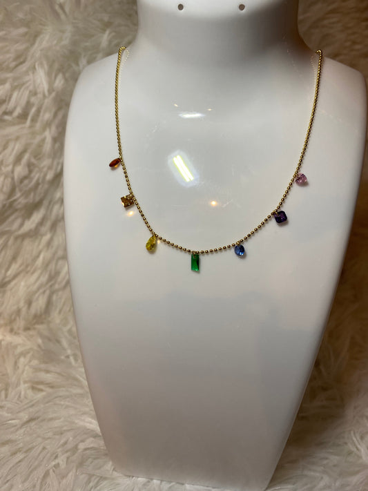 Rainbow necklace