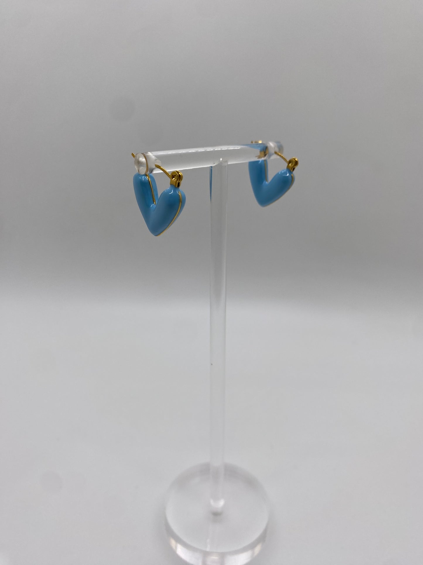 Colorful Hearts Earrings