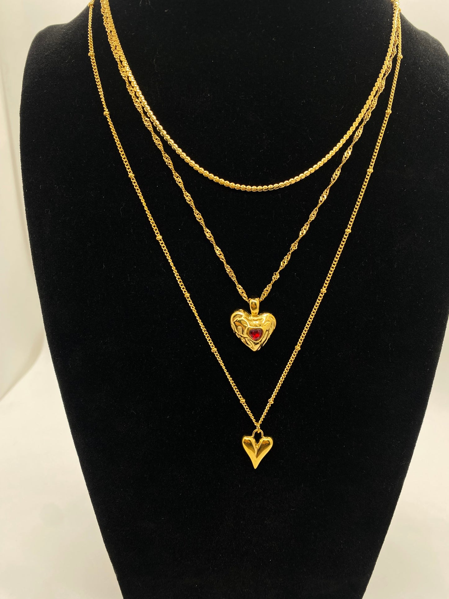 Red Heart Necklace