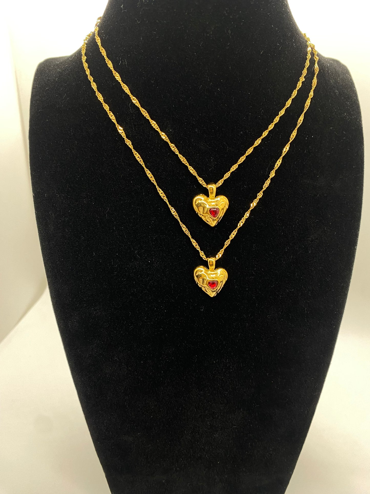 Red Heart Necklace