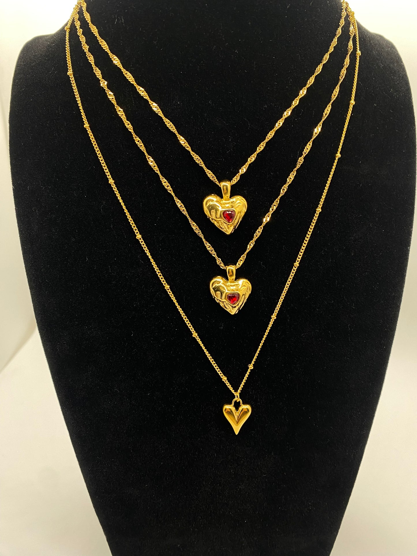 Red Heart Necklace