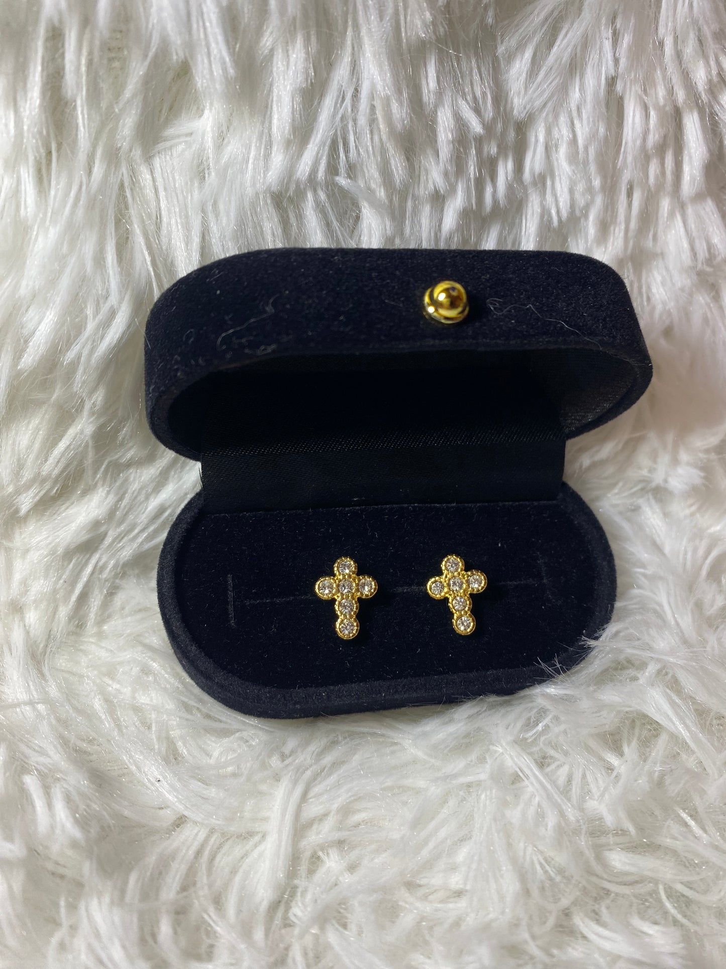 Dainty Cross earrings