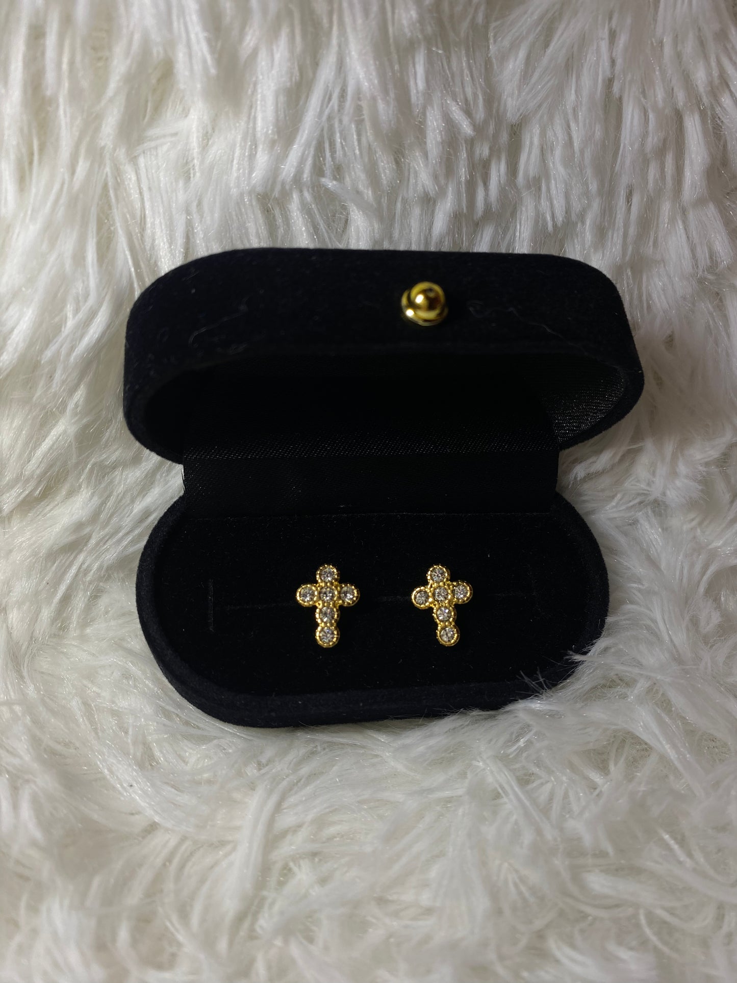 Dainty Cross earrings