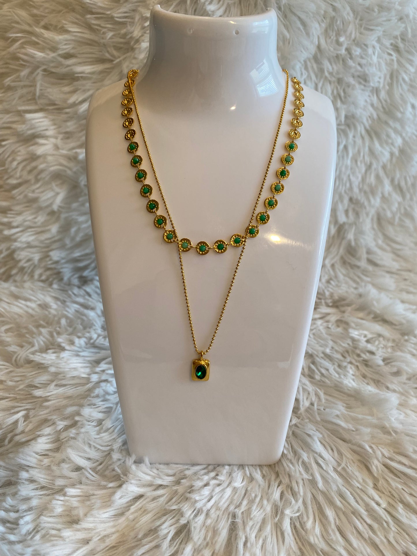 Green Jade Necklace