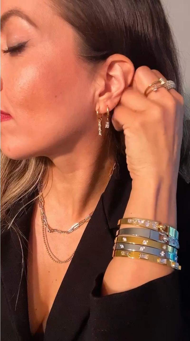 Triple Dainty Earring