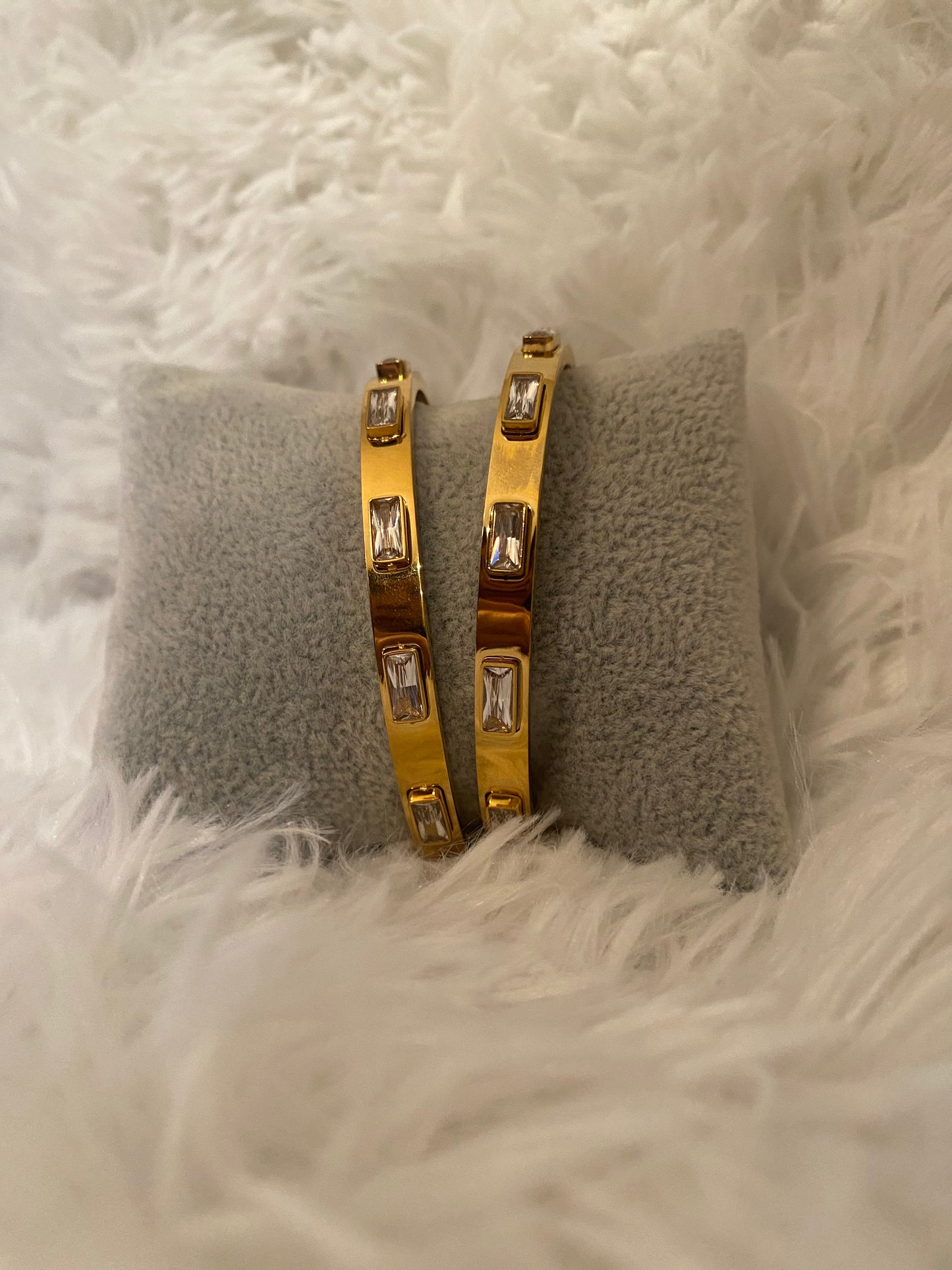 Squared Dainty Bangle